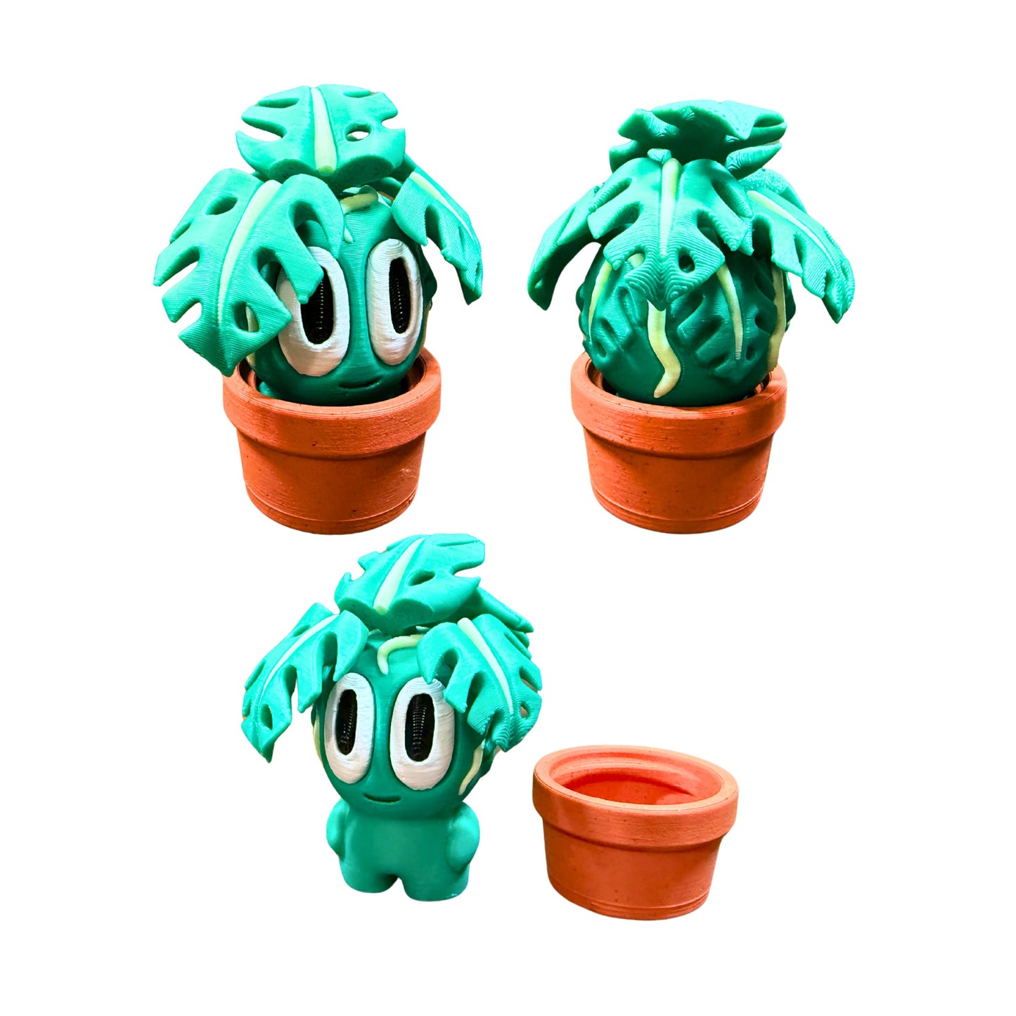 Sproutlings Cute 3D Printed Plant Pals - Set of 5