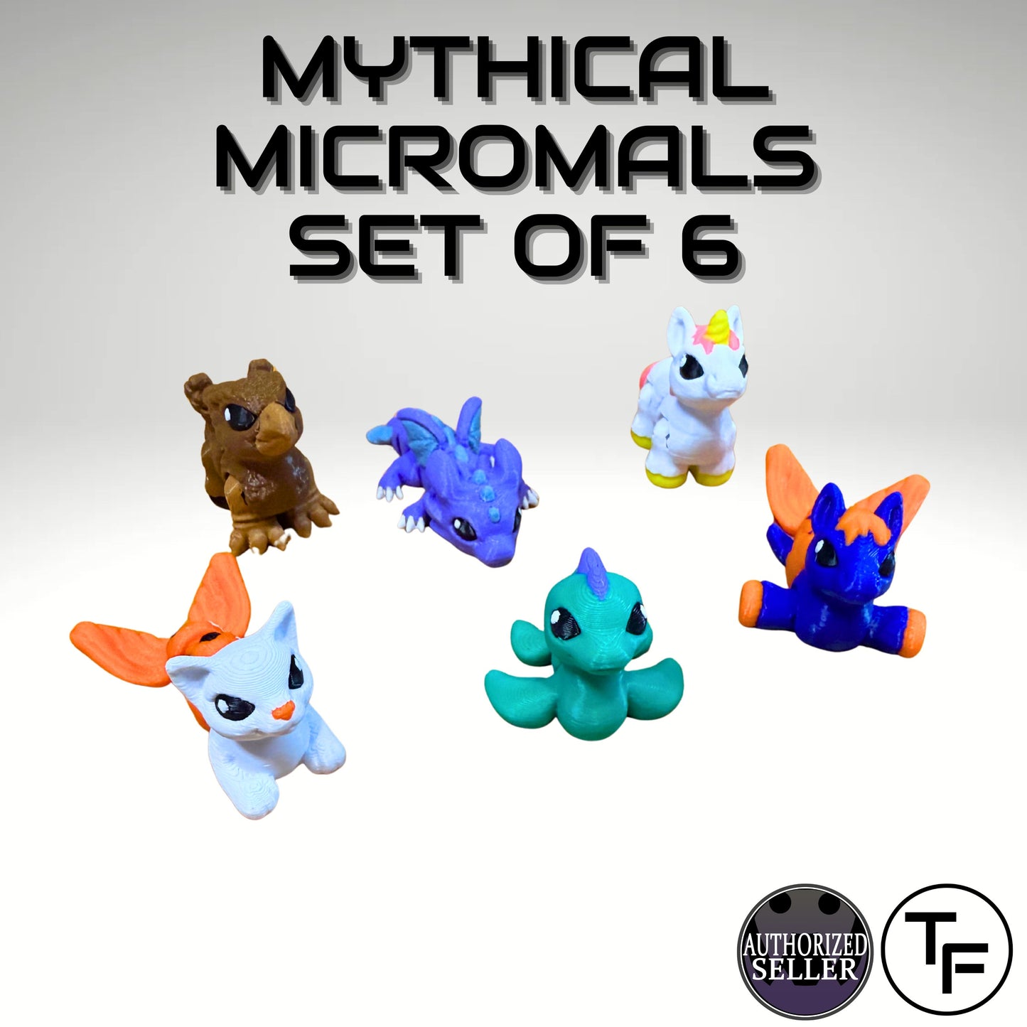 Mythical Micromals (Set of 6)