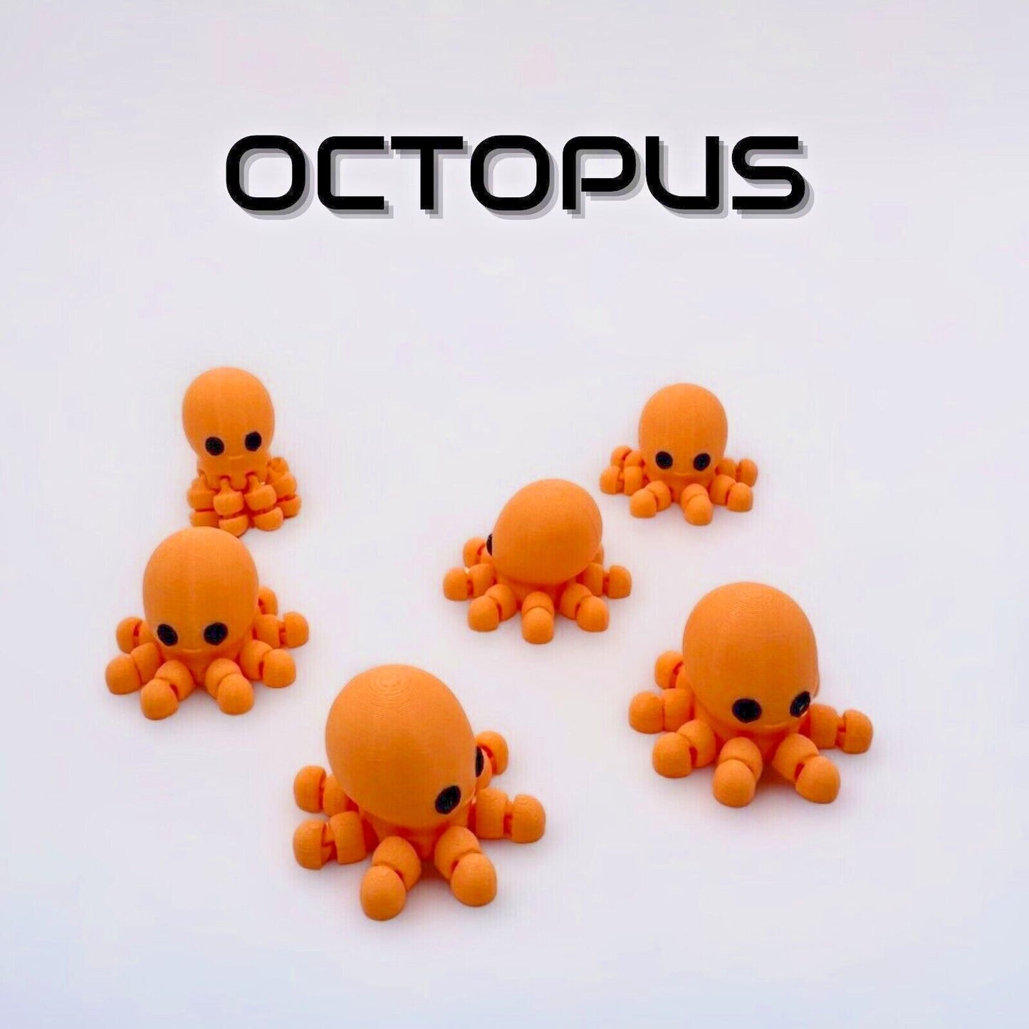 "Micromals" Flexi 3D Printed Micro Animals (Sets of 3 & 6)