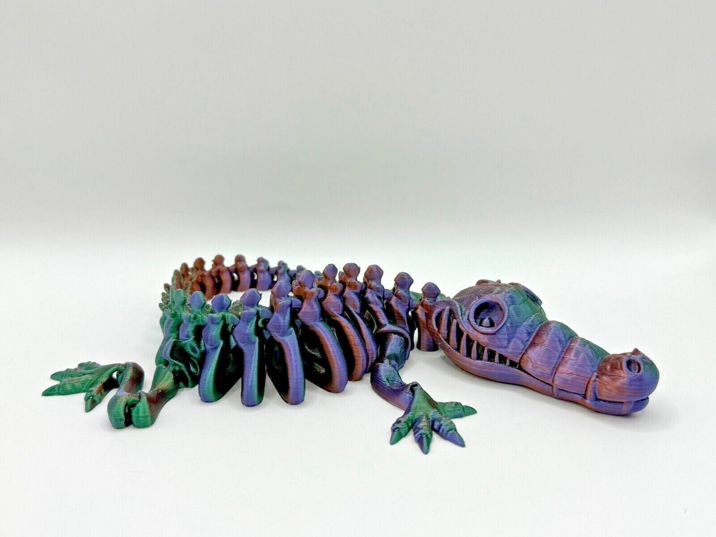 Amazing Flexi Crocodile Flexi Factory Official 3D Printed