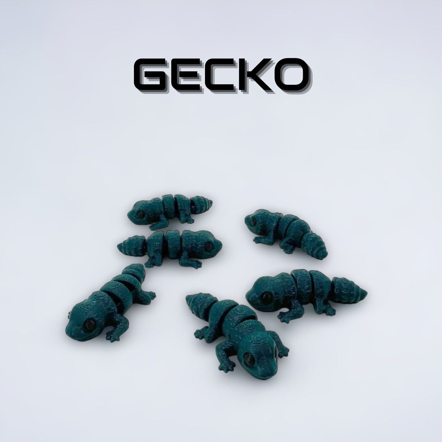 "Micromals" Flexi 3D Printed Micro Animals (Sets of 3 & 6)