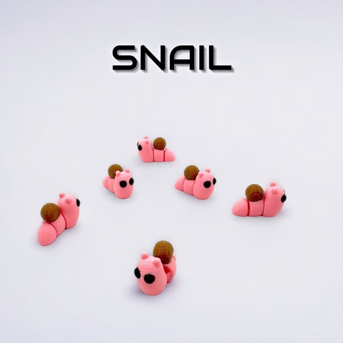 "Micromals" Flexi 3D Printed Micro Animals (Sets of 3 & 6)