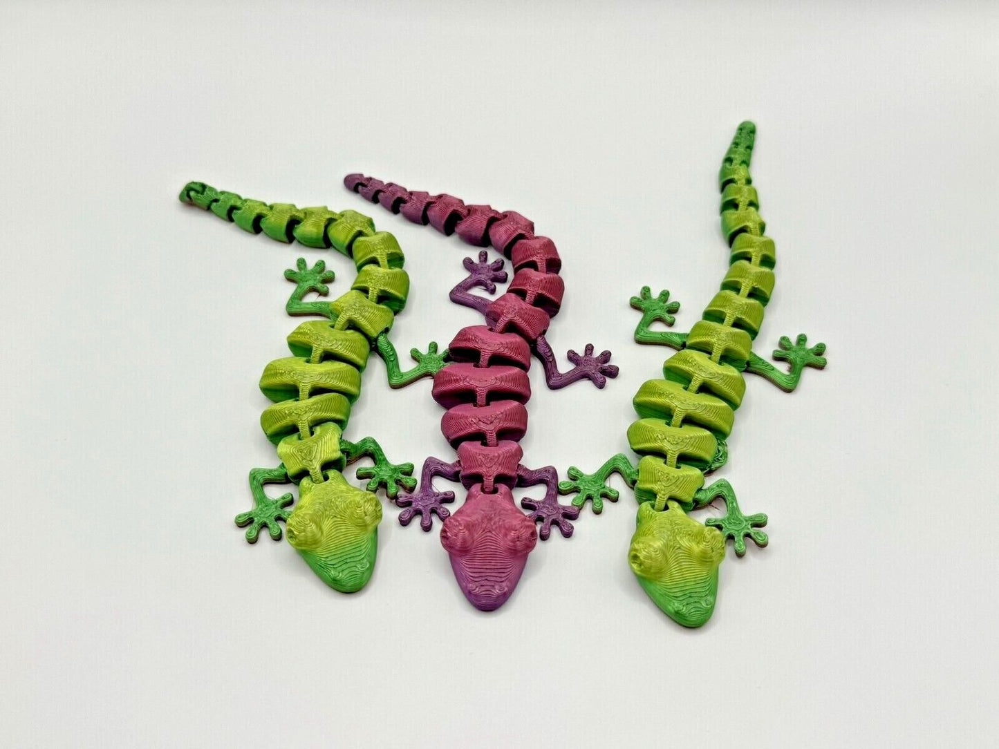 Adorable Flexi Lizard McGybeer Official 3D Printed