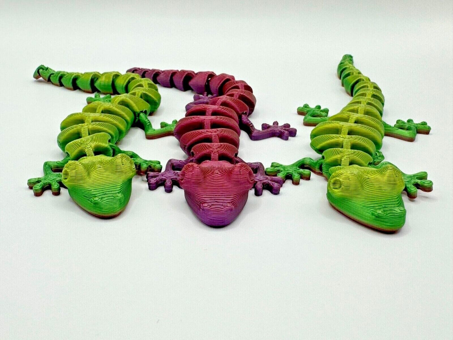 Adorable Flexi Lizard McGybeer Official 3D Printed