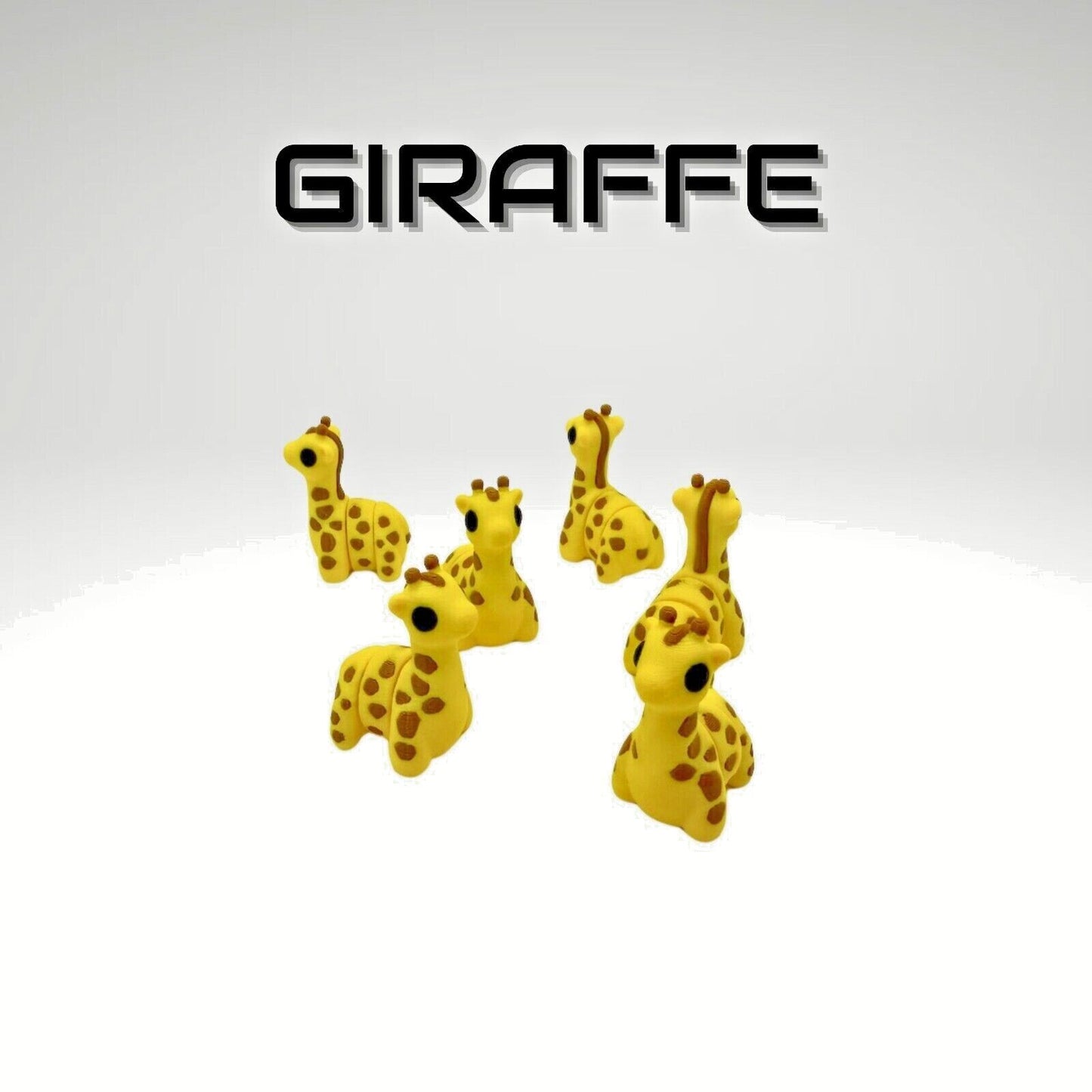 "Micromals" Flexi 3D Printed Micro Animals (Sets of 3 & 6)