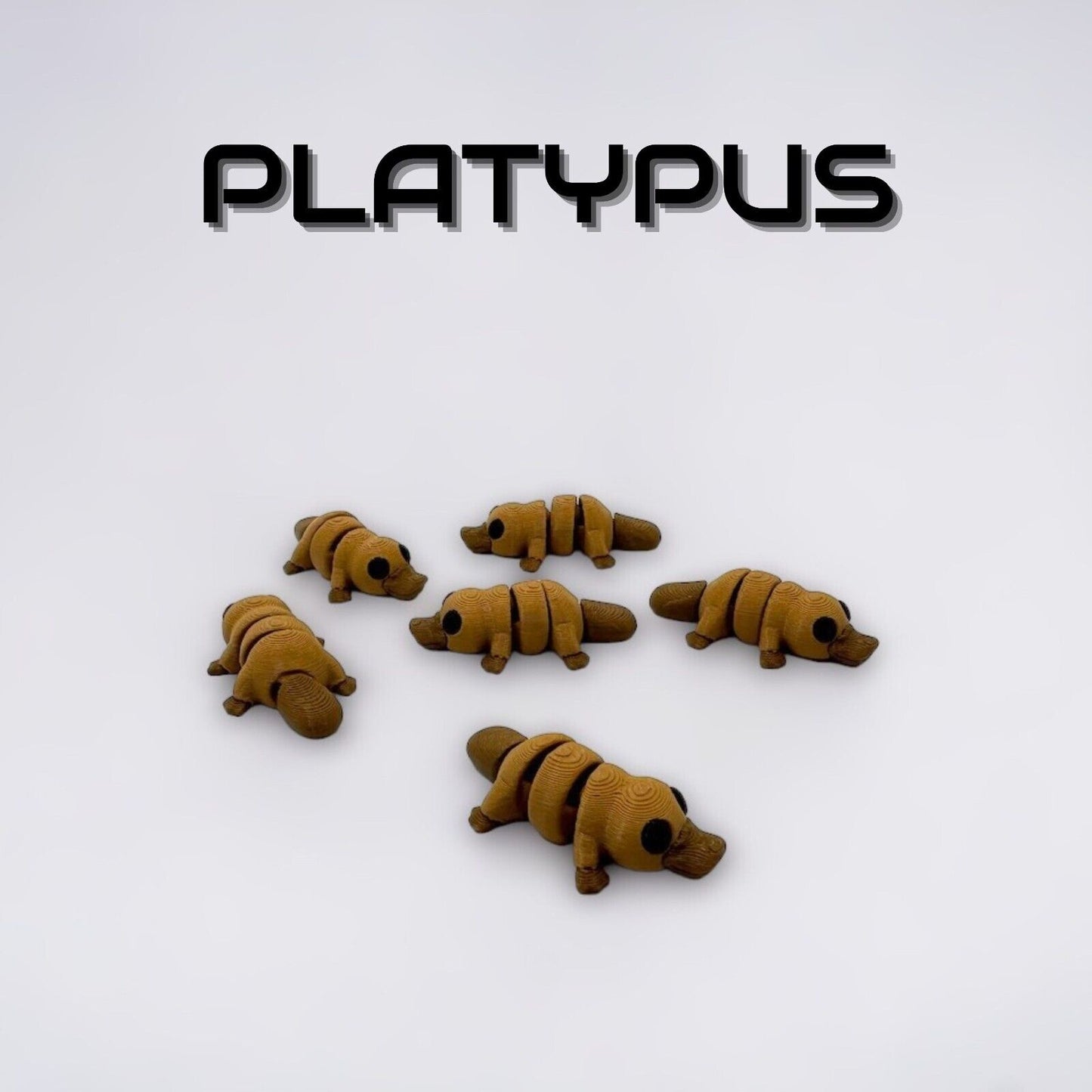 "Micromals" Flexi 3D Printed Micro Animals (Sets of 3 & 6)