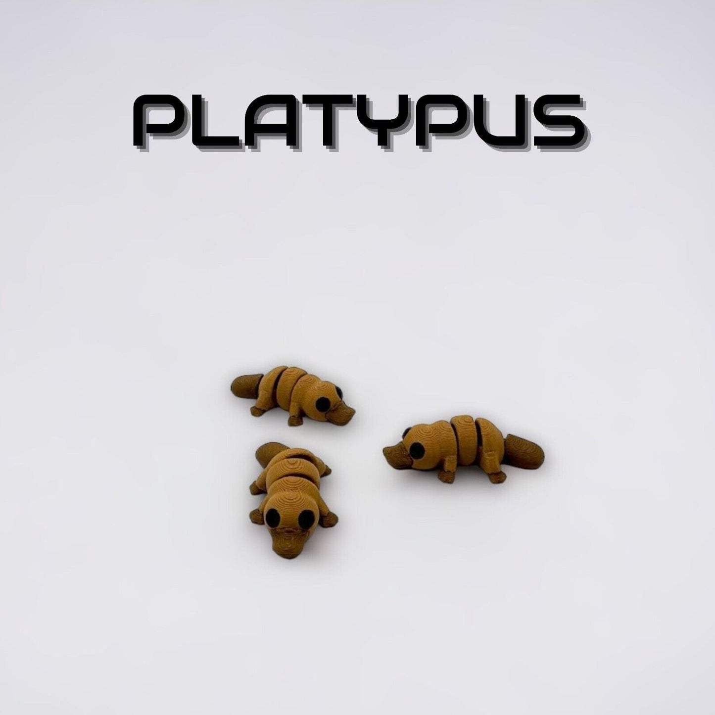 "Micromals" Flexi 3D Printed Micro Animals (Sets of 3 & 6)